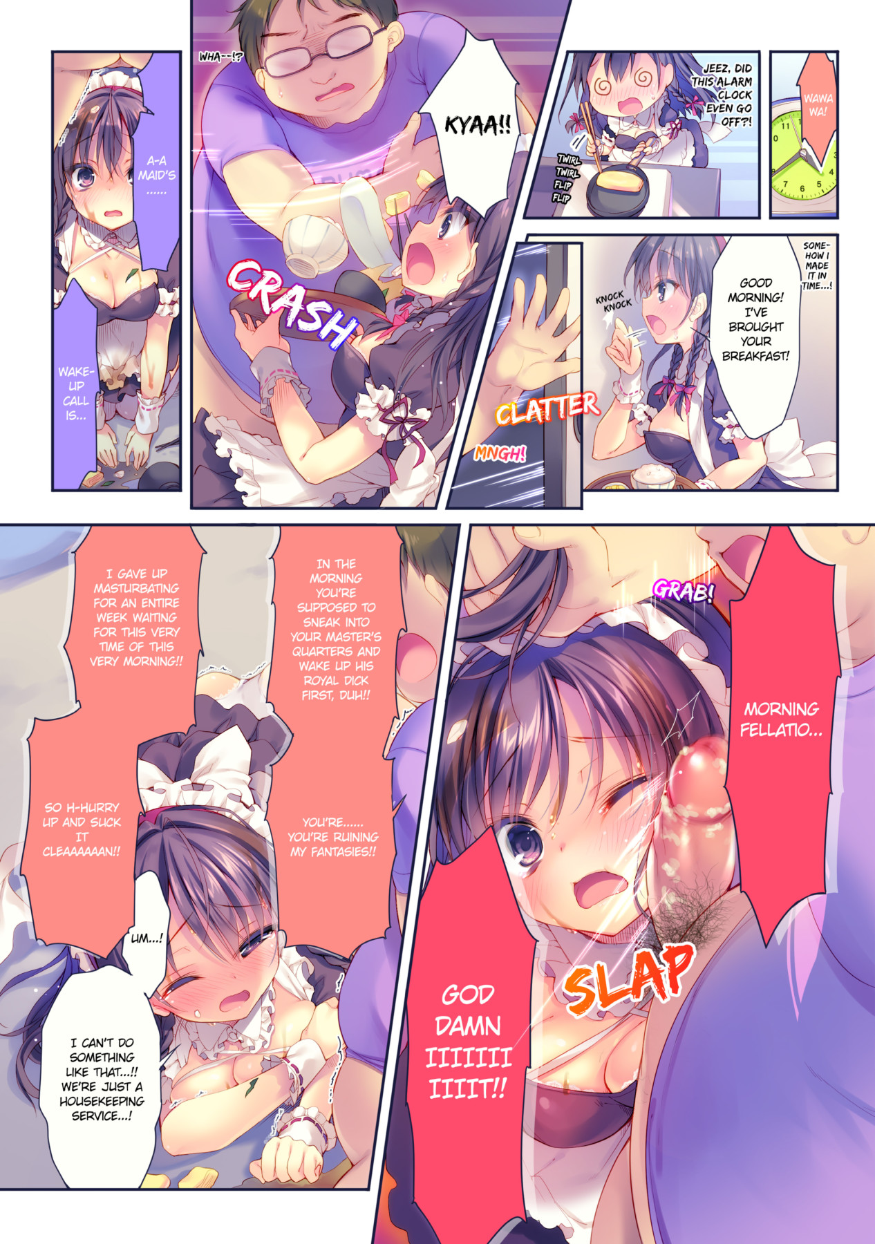 Hentai Manga Comic-This Is Really A Maid's Job?!-Read-7